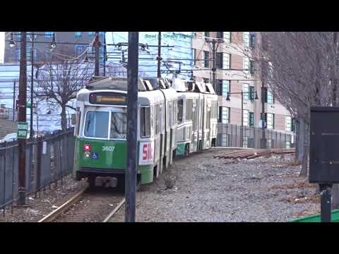 LightRail (Greenline) in Boston, MA 2018