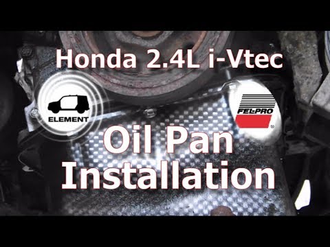 Honda 2.4 L V-TEC Engine Part 2: Oil Pan Installation