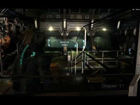 Dead Space 2 Gameplay, Part 40. Gravity Tether at the Ishimura's Bridge (Walkthrough, 1080p HD)