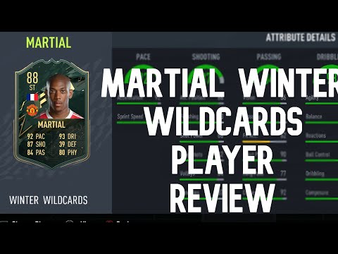 FIFA 22 - 88 WINTER WILDCARDS MARTIAL PLAYER REVIEW - IS HE WORTH IT?