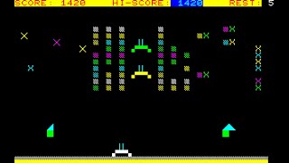Sharp MZ-700 Game: Space Guerilla (198x)