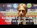 Adrie Koster vol ongeloof na 6-2 nederlaag: 'Absurd, maar we doen het zelf'