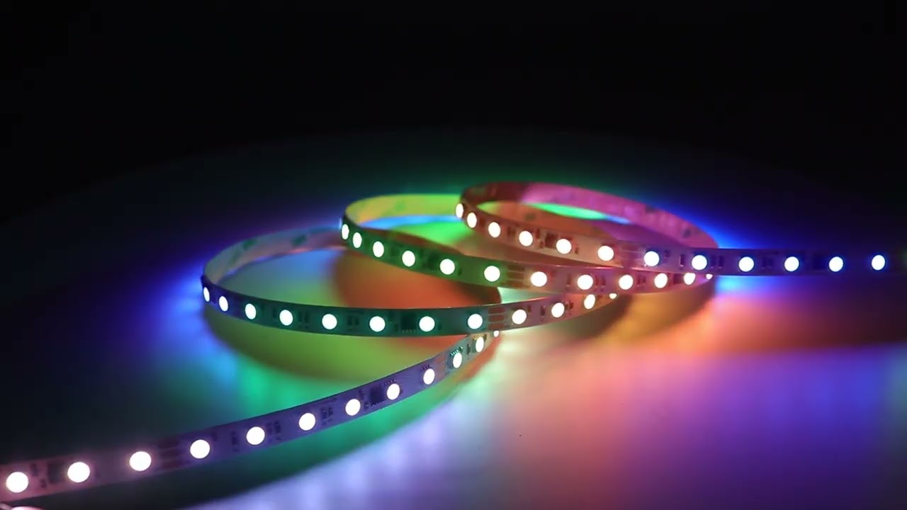CINTA LED LUZ MULTICOLOR (RGB) 60 LED X METRO – GRUPO ULTRA LED