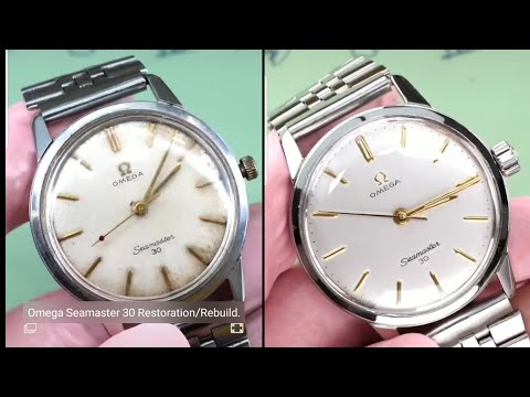 Omega Seamaster 30.Old and Rusty Watch Restoration/Rebuild.#106.
