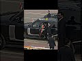 PM MODI GRAND ENTRY WITH SPG COMMANDO IN RANG ROVER PM STYLE ATTITUDE STATUS