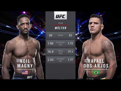 UFC.ニール・マグニー VS ラファエル・ドス・アンジョス (UFC: NEIL MAGNY VS RAFAEL DOS ANJOS)