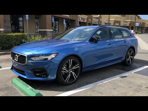 External Review Video ZzhUH-9l65M for Volvo V90 facelift Station Wagon (2020)