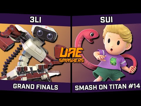 Smash on Titan #14 - GRAND FINALS - 3li (ROB) vs Sui (Lucas)