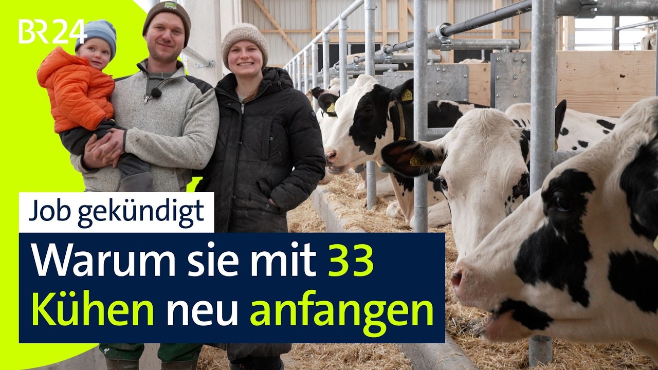 Viele halten ihn für verrückt: Metzger investiert 1,2 Millionen in Milchstall | BR24 Vor Ort