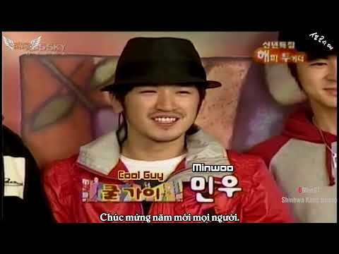 [Vietsub] [6MenST] 050106 Happy Together - Happy New Year - SHINHWA