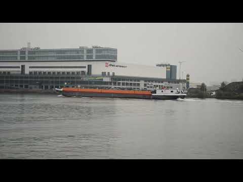 Volharding 2 en Duwboot Manipura Noordzeekanaal
