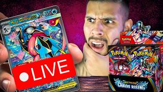 Live Pokemon Card Opening Chaos Rising Greninja Hunt!