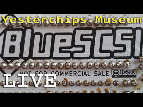 LIVE (29.03.24): BlueSCSI am Commodore Amiga 3000 - Ein Feldversuch - Yesterchips Museum Haingrund