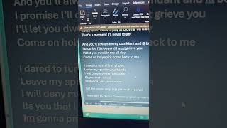 The morning song,  #jewel