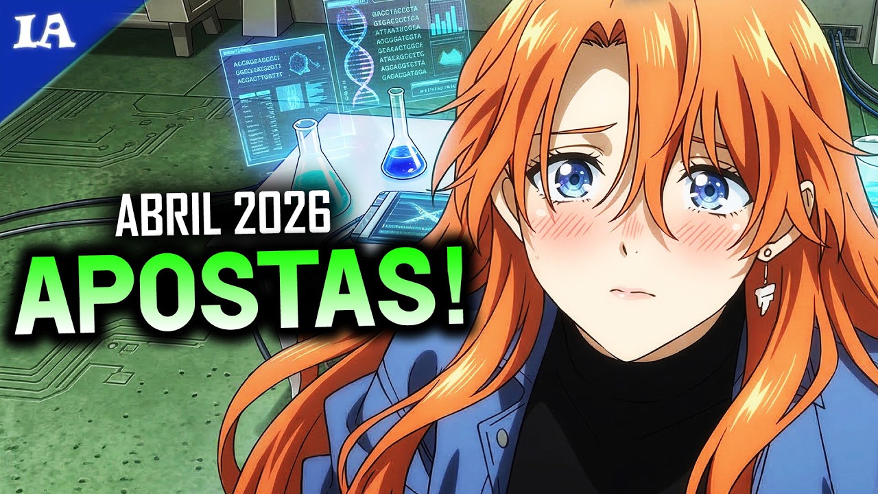 ANIMES QUE VÃO BOMBAR em Abril 2026