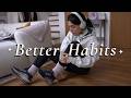 How To Build Healthy Lasting Habits Slow Cozy Days In The Art Studio Vlog