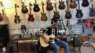 Video thumbnail for Alvarez RF26CE With Gig Bag by Mike Risko Music