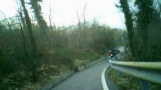 preview picture of video 'Zandobbio - Foresto (BG) Onboard Honda SLR 650 Vs Suzuki V-Strom 650'