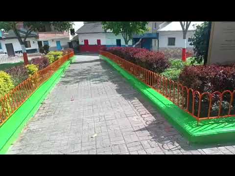 hoy sábado desde el Corregimiento La granja de ituango Antioquia 🖐️ quedó muy bonito el parque 👏