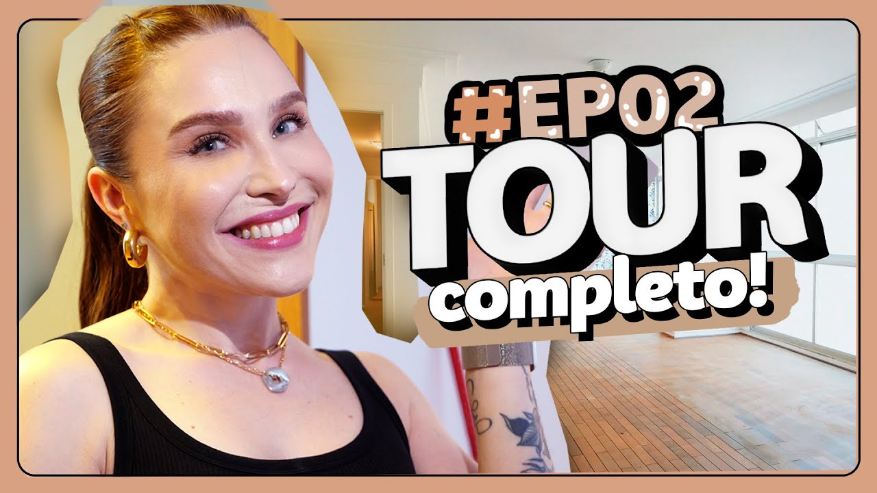 TOUR NO APARTAMENTO NOVO: Preciso de ajuda! | Diário de Mudança EP 2 | Lu Ferreira