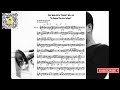 On Green Dolphin Street - Jack Sheldon Transcription