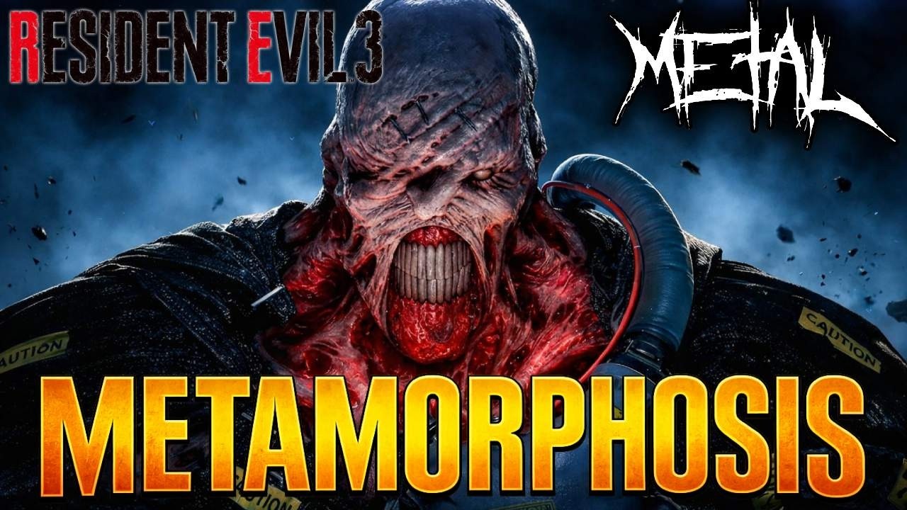 Metamorphosis (Nemesis) | RE3 Remake 【Intense Symphonic Metal Cover】