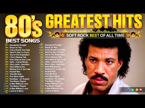 Lionel Richie, Phil Collins, Elton John, Bee Gees, Eagles, Foreigner 🎧 Old Love Songs 70s,80s,90s