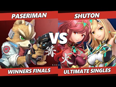 Kagaribi 6 Winners Finals - Paseriman (Fox) Vs. Shuton (Pyra Mythra) SSBU Ultimate Tournament