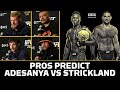 Pros Predict Israel Adesanya vs. Sean Strickland | UFC 293 | MMA Fighting