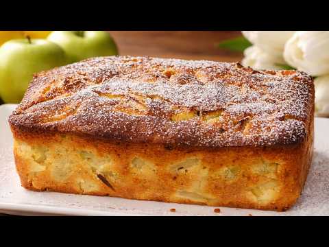 Stop making dry Apple Cakes! 🍎 Just 3 Apples and 1 Secret trick for the Juiciest result!