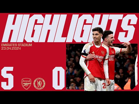 A FIVE-STAR DISPLAY 🤩 | HIGHLIGHTS | Arsenal vs Chelsea (5-0) | Trossard, White (2), Havertz (2)