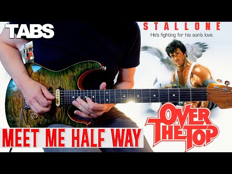 Kenny Loggins - Meet Me Half Way | Guitar cover  | Dann Huff SOLO