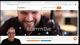 Ecamm Live video