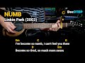 Numb - Linkin Park (Easy Guitar Chords Tutorial with Lyrics)