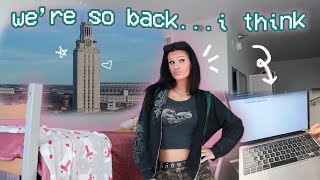 FIRST DAY OF SECOND SEMESTER VLOG (here again sadly)