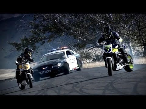 Drift - Motos vs Mustang Cobra "The Best Video"