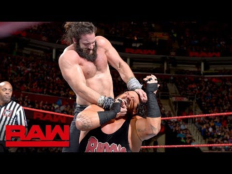 Rhyno vs. Elias: Raw, March 26, 2018
