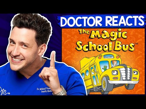 Doctor Reacts To The Magic School Bus | Anatomy Episode