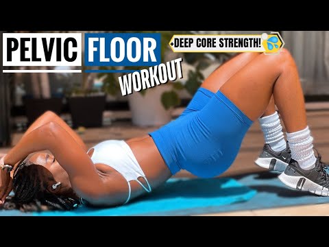 10 MIN PELVIC FLOOR WORKOUT | Deep Core And Pelvic Floor Strengthening At Home
