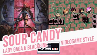 SOUR CANDY, Lady Gaga &amp; BLACKPINK - Videogame Style