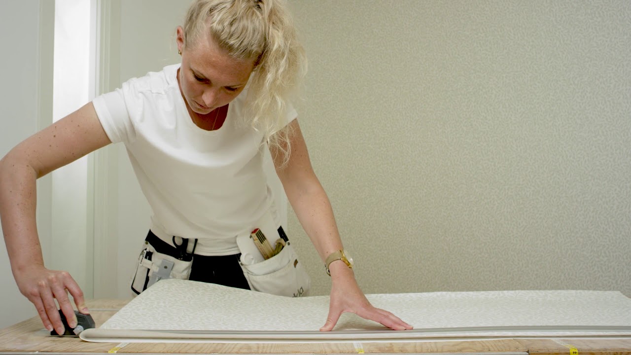 Wallpaper corners. How to - Step by step