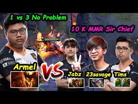 Fnatic 23savage [Meepo] vs TNC Armel [Shadow Fiend] 10K MMR MIDLANE Battle Dota 2