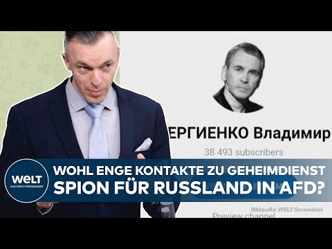 DEUTSCHLAND: Spion für Russland in AfD? Mitarbeiter hatte wohl enge Kontakte zum Geheimdienst FSB!