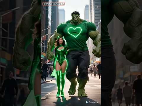 Ironman And Hulk With Their Kids #spiderman #marvel #avengers