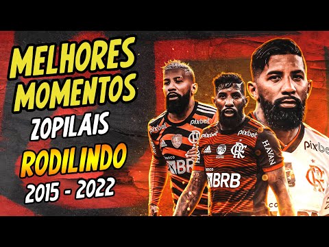 Rodinei (Rodilindo) - MELHORES MOMENTOS ZOPILAIS no Flamengo