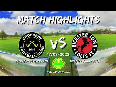 Cropredy Devs vs Bicester Town Colts - MATCH HIGHLIGHTS 17/09/2022