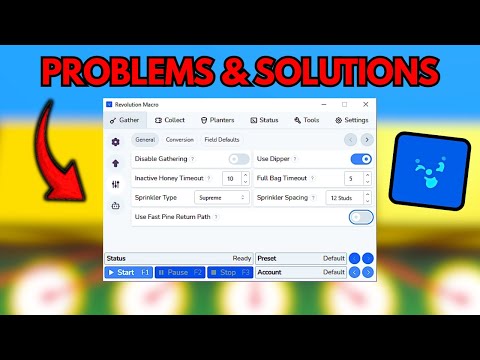 Simple Fix To Many Common Revolution Macro Problems! | Roblox Bee Swarm Simulator
