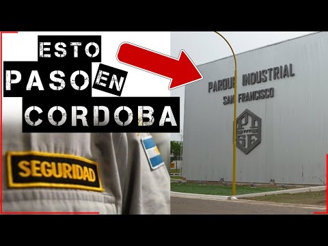 ⛔ ALGO PASO EN EL PARQUE INDUSTRIAL EN SAN FRANCISCO CORDOBA -  🔴 nervustrack