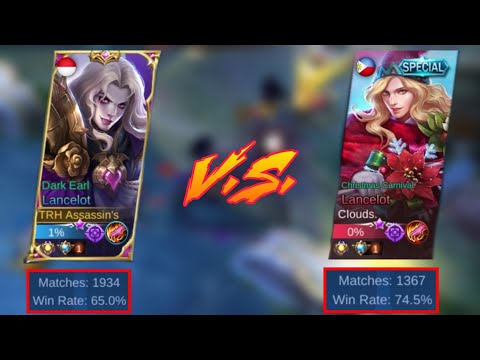 Lancee Lott V.S Clouds. | Top Global Lancelot Vs Top Global Lancelot | WHO WIN? | MLBB