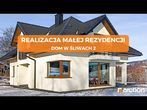 Dom w śliwach 2 – Realizacja małej rezydencji I ARCHON+ Projekty Domów